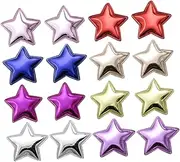 OHPHCALL Diy Craft Stars Props 40pcs Ornaments for Cake Decorations for Baking Party Decorations