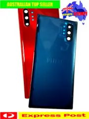 New Back Rear Cover Housing For SAMSUNG GALAXY Note 10+ Plus N975, Red Wt Camera