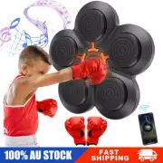 Smart Electronic Music Boxing Machine Wall Mounted Punching Target for Home Gym