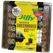 JIFFY Tray 36 Peat Pellet FAST SEED STARTER KIT FAST FAST SHIP!! SEEDLING Plant