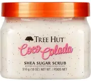 Tree Hut Shea Sugar Scrub Coco Colada, 18 oz, Ultra Hydrating and Exfoliating