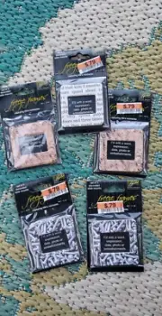 lot of 5 packs freeze frames for scrapbook/junk journal