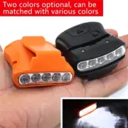 5 LED clip-on lamp cap head lamp clip cap flashlight night fishing night light