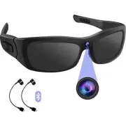 Sunglasses Camera, Bluetooth Sports Sunglasses Camera HD 1080P Sunglasses