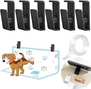 Dog Training Pad Holder Clips for Wall Mounting, 6Pcs Wall Pee Pad Holder Clips Dog Training Pads Holder Clips, Puppy Training Pads Holder Clips Wall Pee Pads Clips