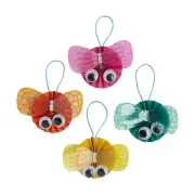Fun Express Googly Eyes Bug Craft Kit - Makes 12