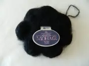 Yarn Crucci MOHAIR Mohair Wool Nylon Black Fluffy Made In NZ