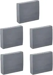 5Pcs Kneaded Eraser Set - Premium Artist Putty Rubber for Drawing, Sketching & Shading | Reusable & Non-Toxic Grey Erasers | Ideal for Graphite, Charcoal & Pastel | Perfect for Artists, Students & Off
