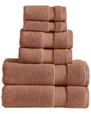 Modern Threads Luxury Quick-Dry 6pc Towel Set