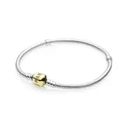 Authentic Pandora Pure 14k Clasp Charm Bracelet Size 20
