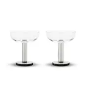 Tom Dixon Puck Coupe Glass 175ml (Set of 2)