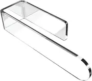 U Shape Bathroom Acrylic Towel Bar Hand Towel Holder, Self Adhesive Towel Rack for Bathroom Wall Mounted Transparent