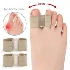 1/2Pcs Toe Separator Hallux Valgus Bunion Corrector Orthotics Feet Straightener