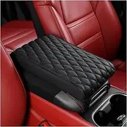 Armrest Box Booster Pad for BM&W X4 M X4M F98 2018 2019 2020 2021 2022 2023 Car Armrest Cushions Box Mats Center Console Armrest Cover(A)