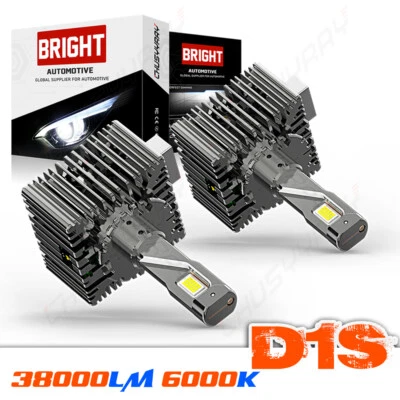 D1S Xenon LED Headlight Light Bulbs Replacement For BMW 6000K White