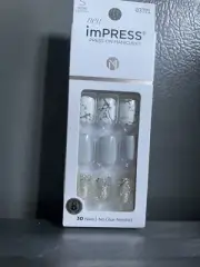 KISS-imPRESS-Press-On Manicure-83771-KNOCK OUT/SHORT-30 NAILS-BOXED Sealed