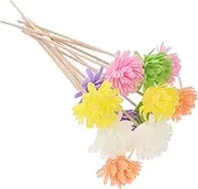 12Pcs Artificial Flower Diffuser Sticks for Essential Oils Safe Flameless Aroma Diffuser Refill Sticks for Home Office and Hotel Use Fragrance with Realistic