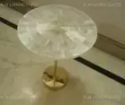 Selenite Stone Table Top, Selenite Coffee Table, Selenite Side Table, Home Decor