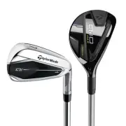 TaylorMade Qi10 HL Iron Set 4h, 5h, 6-PW, AW Graphite Senior Flex Right Hand