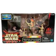 Star Wars Episode I Mos Espa Encounter Sebulba Jar Jar Anakin Action Figures New