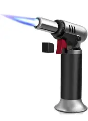 Cooking Torch, Blow Torch with Fuel Gauge, Kitchen Torches