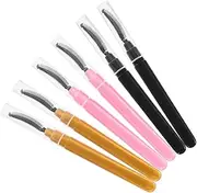 WRITWAA 6pcs Eyelash Brush Soft Bristles for Gentle Makeup Application Portable Eyelash Applicators for Mascara Brow Lift Lash Separation