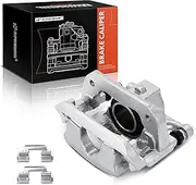 Brake Caliper Replacement for Mini Cooper Countryman 2011-2016 Cooper Paceman 2013-2016, with Bracket, one side, 1 Piston, Steel Piston, Front Left
