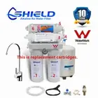 Shield 7 Stage Reverse Osmosis RO Water Filter System Replacement Cartridges G