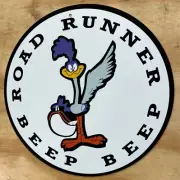 Nostalgic Road Runner Beep Beep Aluminum Metal Sign 12" RoadRunner