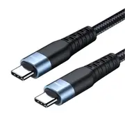 1M USB-C to USB-C(3.1 GEN2) 10 Gbit/s 100W PRO PD Double Charging Cable LS-TC08 PISEN