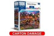 1000pc Crown Grand Series 68.5cm Holland Bridges Jigsaw Puzzle 8y+ Kids Toys