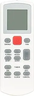 [AULCMEET] EDGS02 BRC52A61 Replace AC Remote Control Compatible with Daikin Air Conditioner APGS02 APGS02-I ECGS02 ECGS02-I RS20JEV1K RS25JEV1K FTXN25L FTXN35L FTXN50L FTXN60L FTXN25M FTXN35M FTXN50M