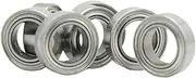 10Pcs Mini Miniature Bearings Bearing MR52 MR62 MR63 MR74 MR83 MR84 85 MR93 MR95 MR106 MR115 MR126 MR128 MR148 ZZ(MR93 3X9X4)