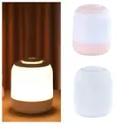 USB Rechargeable Touch Sensor Light White Pink Bedside Lamp Gifts