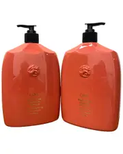 Oribe 33.8oz Bright Blonde Shampoo & Conditioner for Beautiful Color Set