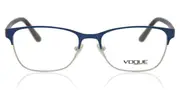 Vogue Eyewear VO3940 Light & Shine 964S Men's Glasses Blue Size 52 - Private Health Rebate - Blue Light Block Available