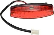 HIAORS LED Rear Tail Brake Light for 50cc 70CC 90cc 110cc 125cc Taotao SunL JCL Coolster Roketa Kazuma Chinese ATVs Quad 4 Wheeler Parts Red