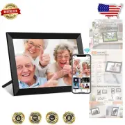 10.1-Inch WiFi Digital Photo Frame with HD IPS Touch Screen - Share Instantly