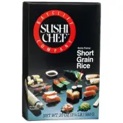 Sushi Chef Sushi Rice, Case of Six 20 oz Boxes