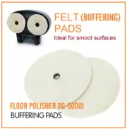 Floor Polisher PG-50001 Spare Buffering Pads