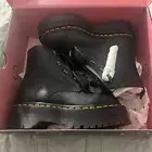 DOC MARTENS SINCLAIR LAZY OAF LEATHER PLATFORM BOOTS Size 5