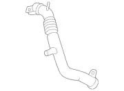 Genuine GM Exhaust Gas Recirculation Manifold Cooling Feed Pipe 12696173