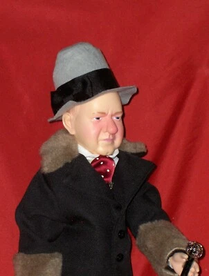Vintage Effanbee Doll - 1980 W.C. Fields with Hat and Cane