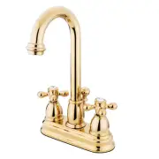Kingston Brass KB361.AX Restoration 1.2 GPM Centerset Bathroom - Brass
