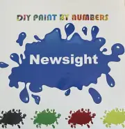 Newsight DIY Oil Painting Paintworks Paint by Number for Kids and Adults New