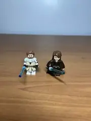 Lego Star Wars Anakin Skywalker And Obi Wan Custom Minifigures Handmade