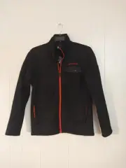 Spyder Men's Black Red sweater jacket sherpa lined Small NWT $169