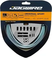 Jagwire Universal Sport Brake Cable Set, Blanc Tressé