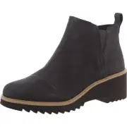 Toms Womens Maude Wedges Suede Mid-Calf Boots Shoes BHFO 4470