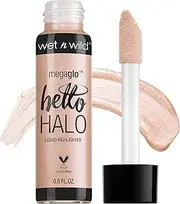 wet n wild MegaGlo Hello Halo Liquid Highlighter Makeup, Shimmer, Rose Gold Halo, Goodbye